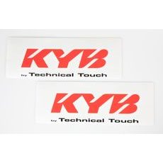 FF Sticker set KYB KYB 170010000302 by TT rdeč