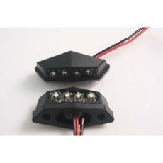 Number plate light JMP LED black črna