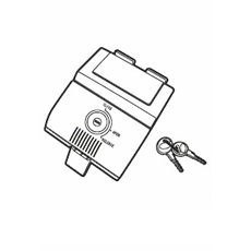 Locking system SHAD D1B50MAR za SH50