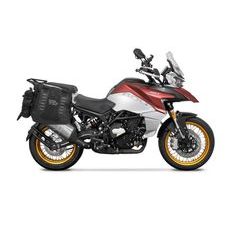 Set of SHAD TERRA TR40 adventure saddlebags, including mounting kit SHAD QJMOTOR SRT800/X