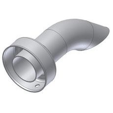 Dušlec za zvok za izpušni sistem "dB killer" MIVV GP - OVAL - X-CONE 50.DK.020.0 Ø35 – Ø61 – L.140 mm