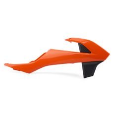 Radiator scoops POLISPORT 8417900001 (par) orange KTM/black