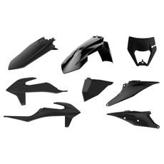 Set plastik POLISPORT 91017 črna