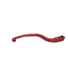 Brake lever ACCOSSATO LV001 for Accossato (no Ready to Brake) and Brembo radial brake master cylinders - fixed - in Aluminium rdeč