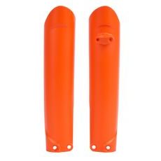 Fork guards POLISPORT 8398600001 (par) orange KTM