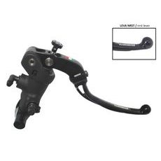 Radial brake master cylinder ACCOSSATO PC011 19 x 19 with folding lever,black