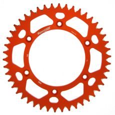 Rear ALU sprocket SUPERSPROX RAL-990:46-ORG oranžna 46T, 520