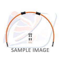 Set prednjih zavornih cevi Venhill POWERHOSEPLUS BMW-8005FB-OR (1 cev v kompletu) Orange hoses, black fittings