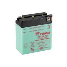 Conventional 6V battery NO ACID YUASA 6N11A-1B