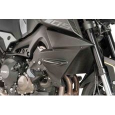 Radiator side panels PUIG 9378J matt black stickers included