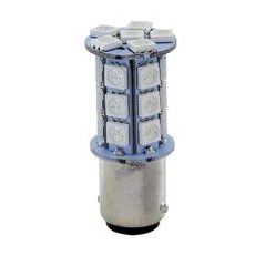 LED lamp RMS BAY15D 246511035 410 lumen rdeč