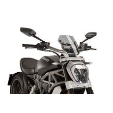 Windshield PUIG NEW GEN. SPORT 8921H smoke