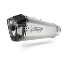 Celoten izpušni sistem 1x1 MIVV DELTA RACE S.055.LDRX Stainless Steel / Carbon cap