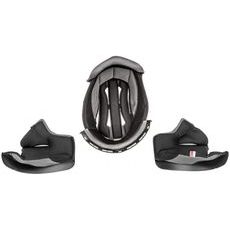 Cheek pads and hat liner CASSIDA CROSS CUP TWO/SONIC (black/grey) L