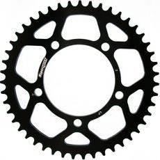 Rear ALU sprocket SUPERSPROX RAL-7:47-BLK črna 47T, 525