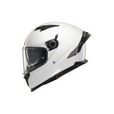 Helmet MT Helmets BRAKER SV SOLID A0 GLOSS PEARL WHITE XL