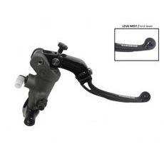 Radial brake master cylinder ACCOSSATO PC004 19 x 19 with folding lever,black