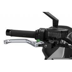 Brake lever without adapter PUIG 4.0 4120YV dolga (long) titan/green