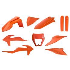 Set plastik POLISPORT 91041 enduro Oranžna