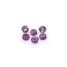 Nuts PUIG ANODIZED 0735L violet M5 (6pcs)