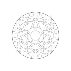 Zavorni disk BREMBO 78B408A0 floating