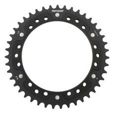 Zadnji verižnik (zobnik) SUPERSPROX STEALTH RST-343:43-BLK črna