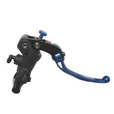 Radial brake master cylinder ACCOSSATO PC014 19 x 20 with folding lever,blue