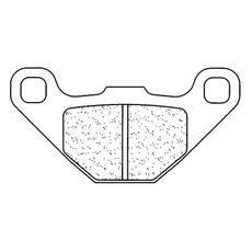 Zavorne obloge CL BRAKES 2472 RX3