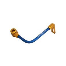 Lever guard ACCOSSATO DE001 with blue hose and joint right, aluminium