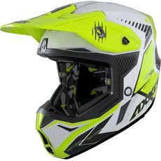 MX čelada AXXIS WOLF ABS star strack a3 gloss fluor yellow L