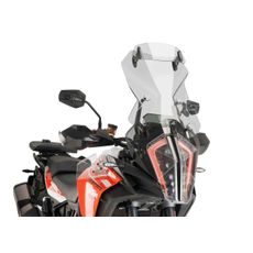 Windscreen PUIG TOURING WITH VISOR 9714H smoke
