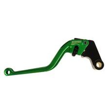 Clutch Lever ACCOSSATO ESB22 fixed CNC-worked aluminium, green