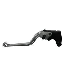 Clutch Lever ACCOSSATO EST955 fixed CNC-worked aluminium, silver
