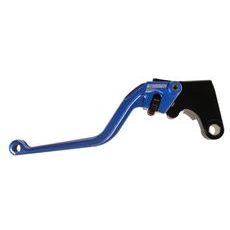 Clutch Lever ACCOSSATO ESY688H fixed CNC-worked aluminium, blue