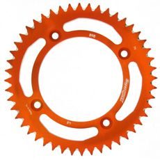 Aluminijasti zadnji verižnik (zobnik) SUPERSPROX RAL-898:48-ORG oranžna 48T, 428