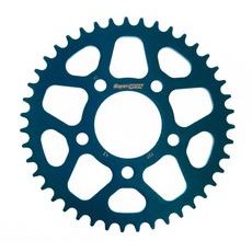Aluminijasti zadnji verižnik (zobnik) SUPERSPROX RAL-727:43-BLK črna 43T, 525