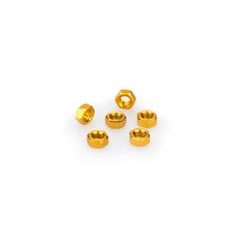 Nuts PUIG ANODIZED 0763G yellow M5 (6pcs)