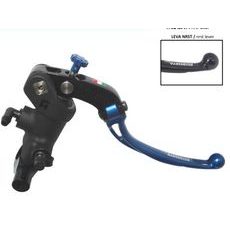 Radial brake master cylinder ACCOSSATO PC008 PRS 19 x 17-18-19 with folding lever,blue