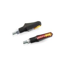 Turn signals PUIG CURVE 9084N črna front, homologated