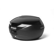 Kovček ( Top case ) z barno zgornjo ploščo SHAD SH39 Black metal