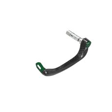 Lever guard ACCOSSATO "Ultra-Light" DE012 with green eyelet and insert left, carbon