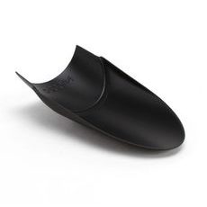 Front fender extension PUIG 22176N črna