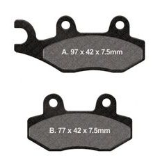 Zavorne obloge EBC MXS135