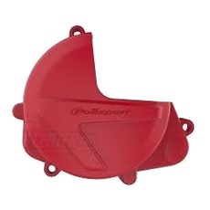Clutch cover protector POLISPORT PERFORMANCE 8462800002 red CR 04
