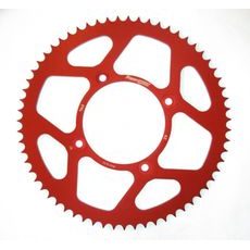 Aluminijasti zadnji verižnik (zobnik) SUPERSPROX RAL-1140:63-RED rdeč