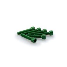 Screws PUIG ANODIZED 0258V zelena M6 x 30mm (6pcs)