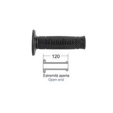 Ročaji (Gripi) DELLORTO SOFT PLUS 184161320 anthracite