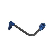 Lever guard ACCOSSATO DE007 with black hose and joint left, carbon