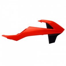 Radiator scoops POLISPORT 8417800008 Orange flu / Black