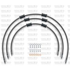 STANDARD Front brake hose kit Venhill POWERHOSEPLUS DUC-9009FS-CB (3 cevi v kompletu) Carbon hoses, stainless steel fittings